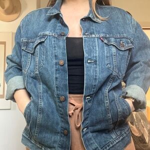 Levi Strauss oversized denim jacket